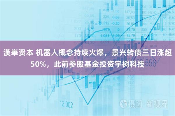 漢崋资本 机器人概念持续火爆，景兴转债三日涨超50%，此前参股基金投资宇树科技
